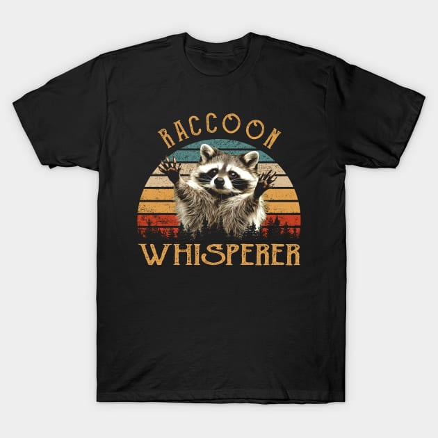 Raccoon Fantasy Wearable Art Tee T-Shirt by BoazBerendse insect